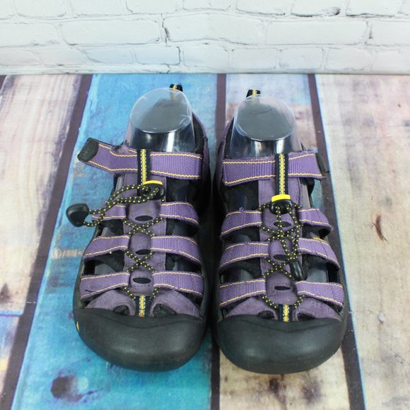 Keen Purple Waterproof Bungee Adjustable Outdoor Water Shoes Size 5 - Picture 5 of 9
